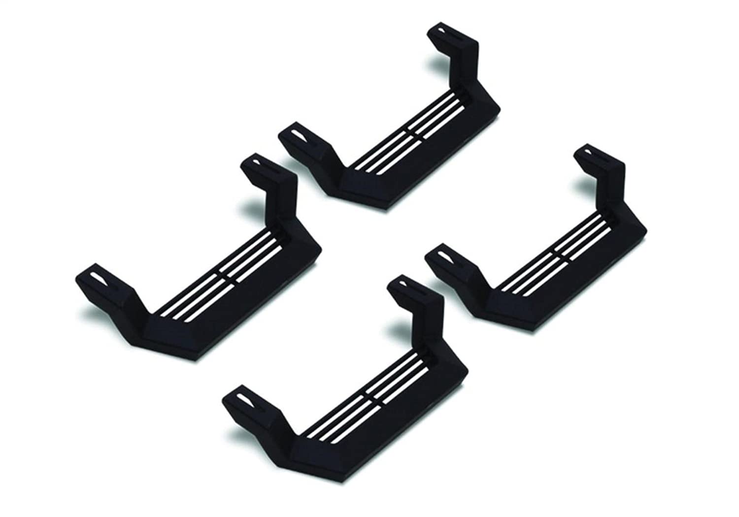 RAMPAGE PRODUCTS Rock Rail Short Steps for All Jeeps | 4-Piece Set